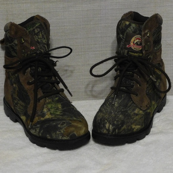 brahma thinsulate camo boots